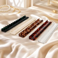 Poussoir magnétique pour Mahjong américain en acrylique écaille de tortue, pièce unique, 5 couleurs, OEM, vente en gros