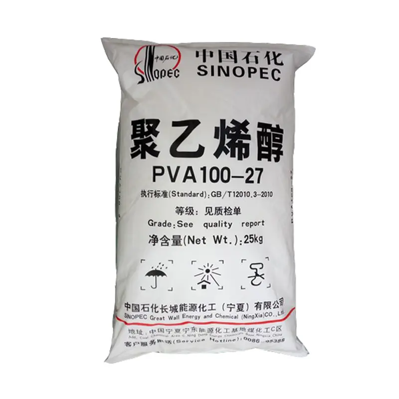 공장 저렴한 가격 PVA 1799/Sinopec 100-27폴리 비닐 알코올 BF17 섬유 산업 과립