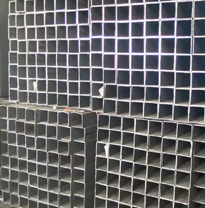 Tube en acier carré pré-galvanisé Q235 et tube carré en acier galvanisé, tube en acier rectangulaire - Product Image 6