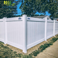 Privacy Slats Waterproof Decorative Plastic Panels Privacy Pvc Fence Vinyl Outdoor Fence Cheap White Vinyl Fence Panels 6x8