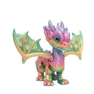 Nouveauté 2025 – Ornements Artisanaux Créatifs en PLA Imprimé en 3D pour Enfants de 12 Ans et Plus, Modèles de Dragons et Arthropodes Réalistes - Product Image 4