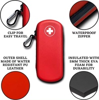 Customized Hard Medical EVA Case for Medications Inhalers Emergency Supplies Compact Durable Travel Organizer Maker