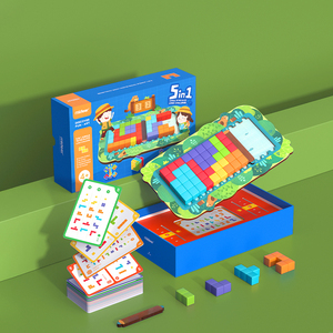 MD1117 Mideer 5 in 1 <span class=keywords><strong>Giochi</strong></span> di Logica e Pensiero, <span class=keywords><strong>Giochi</strong></span> da Tavolo Educativi per Bambini, Regali di <span class=keywords><strong>Capodanno</strong></span> - Product Image 2
