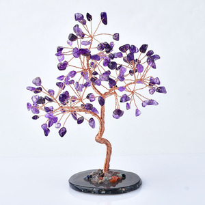 Árbol de Citrino de Cristal, Adorno de Árbol del Dinero, Decoración para el Hogar, Regalo - Product Image 5