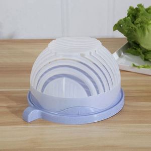 Creative <b>Fruit</b> <b>Vegetable</b> Plastic Salad Cutter Bowl With Drain - Product Image 6