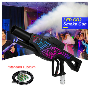 Pistolet à CO2 LED SHTX au meilleur <span class=keywords><strong>prix</strong></span>, machine à fumée à jet, pour DJ, scène, boîte de nuit, discothèque, fête, canon à CO2 LED RGB portable, pistolet DJ - Product Image 1