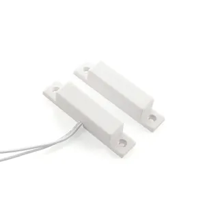 alarm untuk membuka pintu Suppliers-Kabel Biasanya Buka Kabel Pintu Magnetic Kontak Reed Switch untuk Alarm Pintu