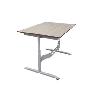 <span class=keywords><strong>Table</strong></span> de <span class=keywords><strong>dessin</strong></span> d'<span class=keywords><strong>architecte</strong></span> de bureau d'art manuel réglable en hauteur en métal d'ingénierie pour l'école - Product Image 3