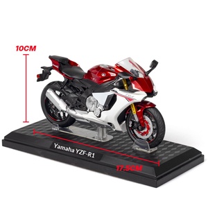 Modelo de Motocicleta Yamaha R1 de Aleación a Escala 1:12, Fundición a Presión, Colección de Modelos de Autos de Aleación, Juguetes de Decoración, Modelos Fundidos a Presión - Product Image 2