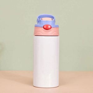 AGH USA Warehouses 12oz Eco-friendly Stainless Steel Baby Kids Sublimation Blanks Tumbler Water <b>Bottle</b> Modern Luxury Lid Camping - Product Image 2