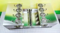 Machine automatique de fabrication de thé au lait à petites bulles en acier inoxydable Modèle à tête unique