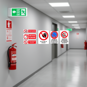 Señal de prohibición Ttake de 350 x 125 mm, no usar en caso de incendio, pantalla gráfica - Product Image 2