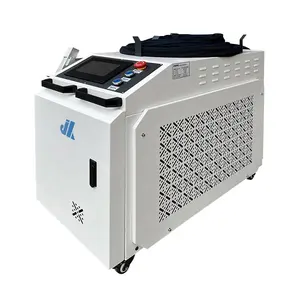 Mesin pembersih Laser 2000W, mesin pembersih Laser serat genggam untuk menghilangkan permukaan cat minyak karat logam