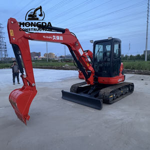 รถขุดขนาดเล็ก Kubota U55-4 1.7ตัน EPA รถขุดขนาดเล็กมือสองเครื่องยนต์ตีนตะขาบใหม่ - Product Image 3