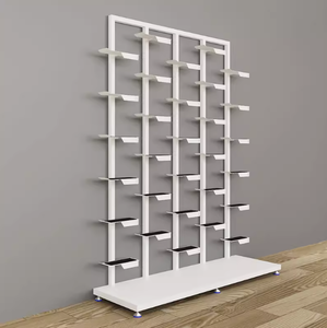 Giá rẻ tùy chỉnh một mặt kim loại Sneaker hiển thị giá đứng thương mại cửa hàng giày mẫu giá Giày thể thao hiển thị cao - Product Image 2