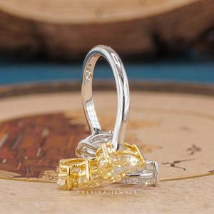 Bagues en diamant de haute joaillerie conçues pour offrir un mélange parfait d'élégance intemporelle, de design moderne et d'une qualité supérieure étincelante - Product Image 6