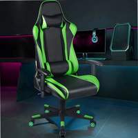 Corée du sud Europe vente PRO SÉRIE GT002-GREEN chaise De Jeu oyuncu koltuu chaise bureau recaro sièges de bureau vert sillas gamer
