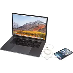 Cable 5 en 1 de plástico reciclado de 150 cm para la sincronización de datos y carga rápida de 27 W Citala - Product Image 4