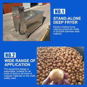 <span class=keywords><strong>Friteuse</strong></span> électrique en acier inoxydable 30L avec panier, petite machine robot distributeur de frites et de manioc, machine à beignets - Product Image 3