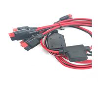   Connecteur de batterie monopolaire 45A pour voiture électrique et chariot élévateur, câble de charge rapide
