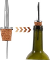 Verseur de vin Bec verseur de bouteille Bec verseur de liège Bec de boisson Bouchon de bouteille à boire Verseur de vin et bouchon
