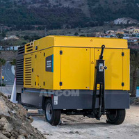 Compresseur d'air mobile haute pression Atlas Copco XAVS900 Copco, 14bar, 200psi, 24m3, AtlasCopco XAVS 900 cfm