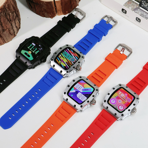 Reloj Inteligente Android TK70 con Pantalla AMOLED de 1.76'', 123+ Modos Deportivos, Monitor de Ritmo Cardíaco, Unisex, IP68, <span class=keywords><strong>Acero</strong></span> <span class=keywords><strong>Inoxidable</strong></span>, Magnético - Product Image 4
