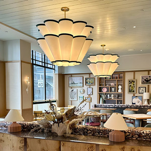 Vintage Style Chandelier 50CM 60CM 80CM Six-Head Suspended <b>Lighting</b> For Living Room Bedroom Study <b>Dining</b> Room - Product Image 3