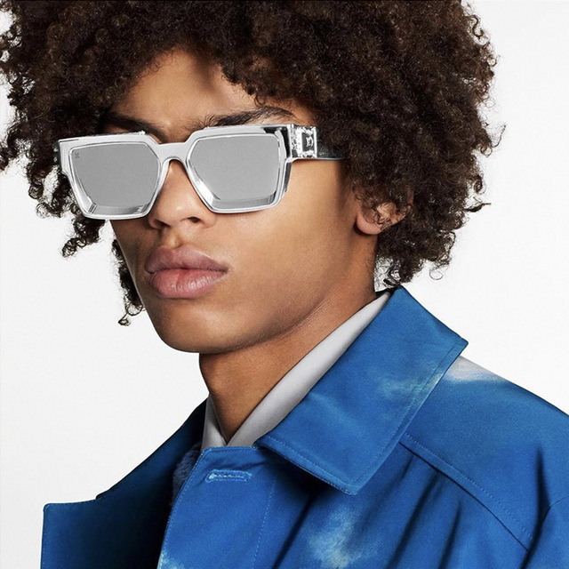 EUGENIA Luxury Thick Custom Brand Designer Oversize Candy Color Big Frame Ins Men Women Sun Glass Square Mens River Sunglasses
