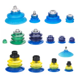 Corrugated Multi-Layer Spring Organ Replacement AIR BEST SXP Series <b>Suction</b> Cup Vacuum <b>Pad</b> PU Bellows - Product Image 4