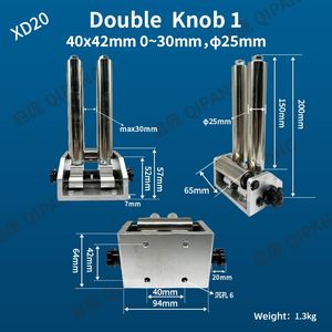 Rouleau en acier 0-30mm Guides de câbles GP20 Fil de guidage à trois cadres Câble de guidage linéaire à double arbre Rouleau de fil électrique - Product Image 5