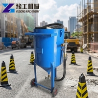 Machine de sablage durable pour applications industrielles lourdes
