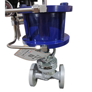 Válvula de Globo Neumática J641H/Y DN32 de Acero Fundido 316L con Conexión de Brida de Acero Inoxidable para Uso General a Temperatura Normal - Product Image 1