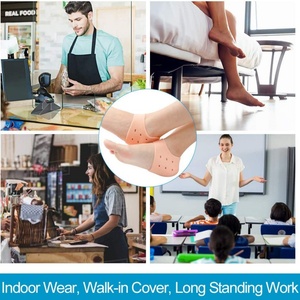 Coussinets de talon très demandés, inserts pour fasciite plantaire, coussinets de talon pour tendinite d'Achille, pour hommes et femmes. Coussinets de talon en gel - Product Image 6