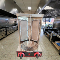 Four à Barbecue Rotatif Automatique Commercial pour Poulet et Dinde du Moyen-Orient, 1000-3000W, Petit Style Brésilien, 220V pour Hôtels