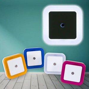 Sensor Night Light Automatic on Off Sensor Lights <b>Plug</b> Into Wall Stair Lamp for Stairway <b>Bathroom</b> Room Garage Cabinet Bedroom - Product Image 1