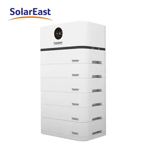 Bateria empilhável para sistema de energia solar Lifepo4 Bateria de armazenamento de energia 48V 200AH 10kw 20kw 30kw 40kw 51,2v