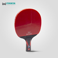 MOZURU Raquette de ping-pong 6 étoiles Pro Carbon Performance Level avec technologie carbone