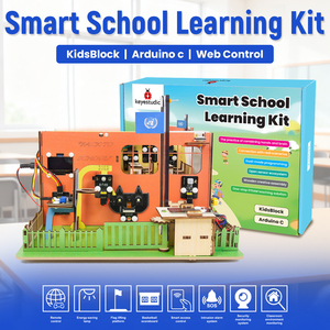 STEAM Eğitici İlkokul Ortaokul Öğrencileri Programlama Deneyi Web Kontrolü DIY Akıllı Okul Öğrenme Kiti Arduino için - Product Image 2