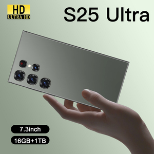 Teléfono S25 Ultra 16+1TB Versión Estadounidense 5G, Cámara Trasera, Teléfonos Móviles, Celulares 5G, Smartphones Desbloqueados, Doble SIM, Android <span class=keywords><strong>15</strong></span> - Product Image 1