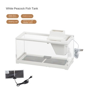 Groothandel Tropische Aquariums Desktop <span class=keywords><strong>Fish</strong></span> Tanks Guppies Lamp Familie Vis Garnalen Filter Stille Verwarming Huis Aquaria - Product Image 6