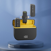Microphone Lavalier Numérique Sans Fil H61 en Gros Usine, Réduction de Bruit, Clipser sur le Revers, USB Type-C pour Vlog et Diffusion en Direct