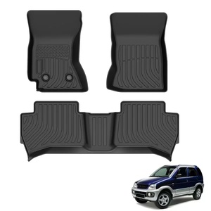 Роскошные нескользящие 3D-коврики из резины TPE для автомобиля Ford Territory, спортивный дизайн, всепогодные коврики для багажника Tesla Model X - Product Image 3