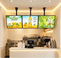 Boîtes lumineuses publicitaires en alliage d'aluminium rectangulaires avec verre trempé personnalisable, haute luminosité pour une utilisation en intérieur/extérieur