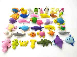 Juego de Papelería de Calidad Superior a Precio Competitivo, Ecológico y Reciclable, Juego de Regalo de Papelería con Borradores de Animales para Niños - Product Image 4