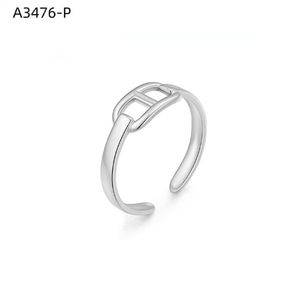 Fashion Modern <b>Ring</b> A3476 for Women High Quality 925 <b>Silver</b> Plated Jewelry - Product Image 1