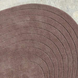 Tapis en laine tufté à la main moderne, tapis doux pour chambre à coucher, pique-niques en extérieur, lavable, réversible, antidérapant, adapté aux animaux domestiques, pour usage domestique - Product Image 3