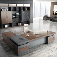 Muebles de Oficina en Forma de L, Mesa de Oficina para Computadora de Escritorio, Escritorios Grandes, Mesa de Oficina para Gerentes
