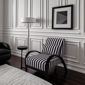 Sillón Individual de Lujo Ligero para Apartamentos Pequeños, Silla de Ocio Wabby para Uso en Recepción de Hoteles y Hostales - Product Image 2