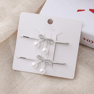 Pinza para el pelo de cereza roja dulce, pasadores sencillos de aleación de 6 cm para niña, accesorios para el pelo con flequillo, para fiestas y graduaciones - Product Image 4